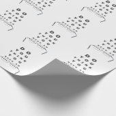 Augendiagramm Geschenkpapier (Ecke)