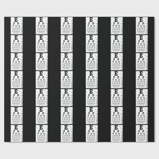 Augendiagramm Geschenkpapier (Flach)