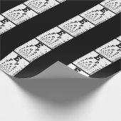 Augendiagramm Geschenkpapier (Ecke)