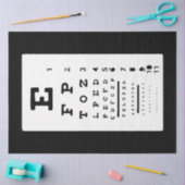 Augendiagramm-Geschenkpapier Seidenpapier (Basteln)