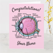 Augendiagramm Karte (Gelbe Blume)