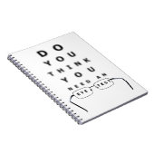 Augendiagramm Notizblock (Rechte Seite)