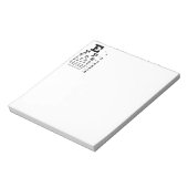 Augendiagramm Notizblock (Rotiert)