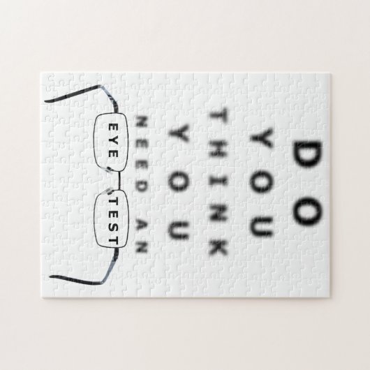 Augendiagramm Puzzle (Horizontal)