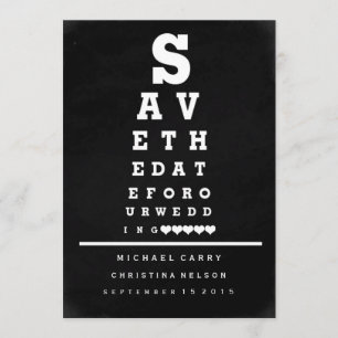 Augendiagramm Save the Date