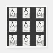 Augendiagramm Serviette (Vorderseite)