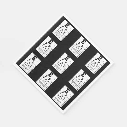 Augendiagramm Serviette (Ecke)