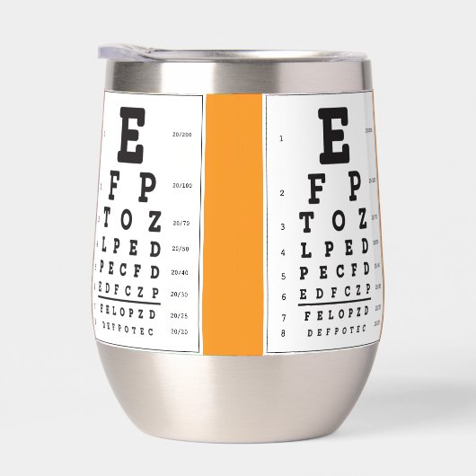 Augendiagramm Thermalweintumor (Rechts)
