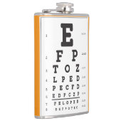 Augendiagramm Vinyl-Wrackkolben Flachmann (Rechts)