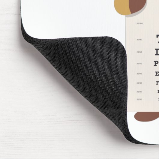 Augendiagrammmeerkat Mousepad (Ecke)