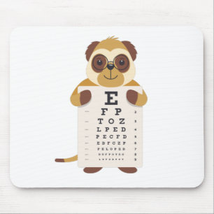 Augendiagrammmeerkat Mousepad