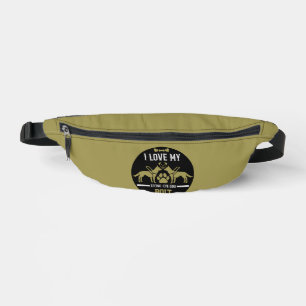 Augendoggift sehen bauchtasche