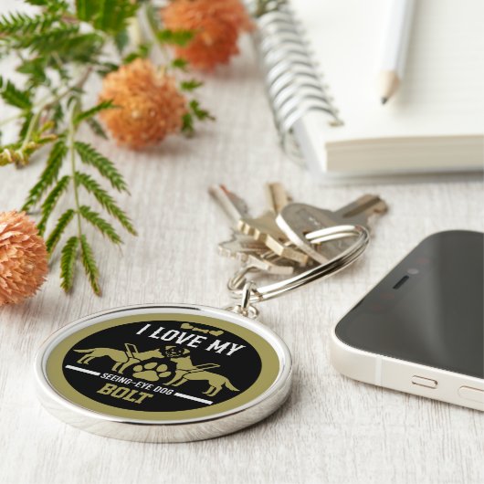 Augendoggift sehen schlüsselanhänger (Seite)