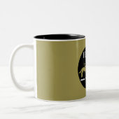 Augendoggift sehen zweifarbige tasse (Links)