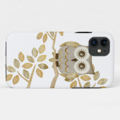 Augenen-Eule im Baum-Fall Case-Mate iPhone Hülle (Rückseite (Horizontal))