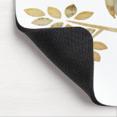 Augenen-Eule im Baum Mousepad (Ecke)
