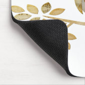 Augenen-Eule im Baum Mousepad (Ecke)