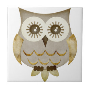 Augenen-Eulen-Fliese Fliese