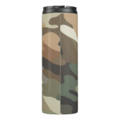 Augenfälliger, kühner Tarnmuster-Wärmebecher Thermosbecher (Rückseite)