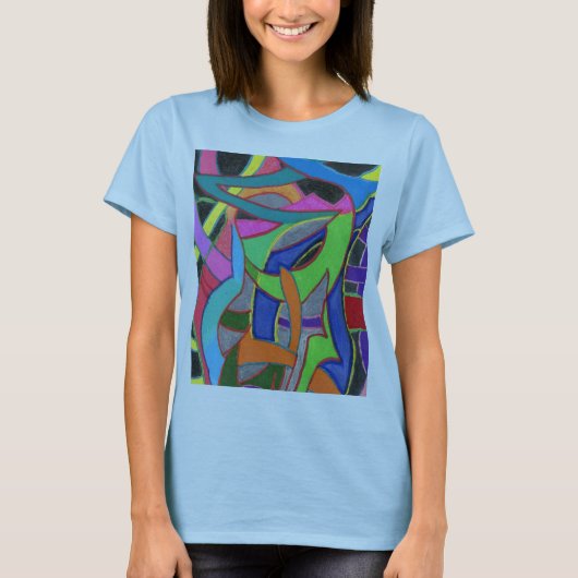 Augenfänge, Aufmerksamkeitsschnüre und einzigartig T-Shirt (Vorderseite)