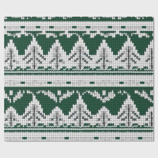 Augenfänger, grün und weiß geschenkpapier (Flach)