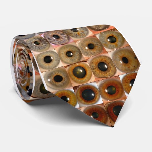 Augenfarben Krawatte (Gerollt)