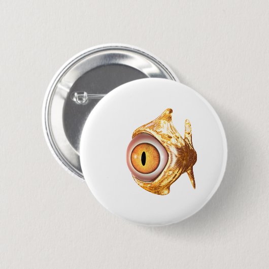 Augenfisch Button (Vorne & Hinten)