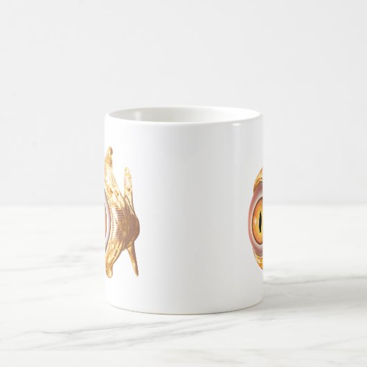 Augenfisch Kaffeetasse (Mittel)