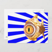 Augenfisch Postkarte (Vorne/Hinten)