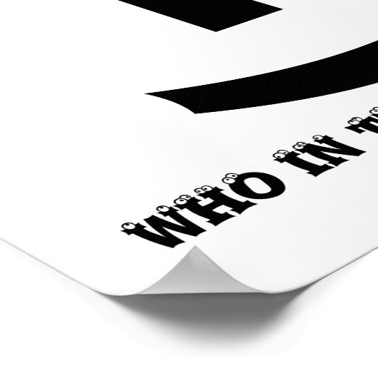 Augengleitspiegel Poster (Ecke)