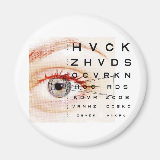 Augenheilkunde Magnet (Vorne)