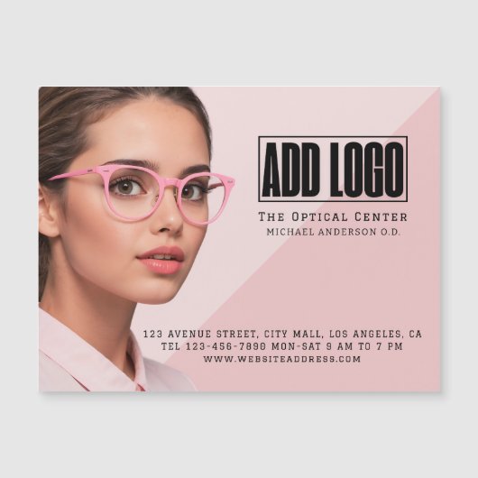 Augenheilkunde Magnetkarte (Vorderseite)