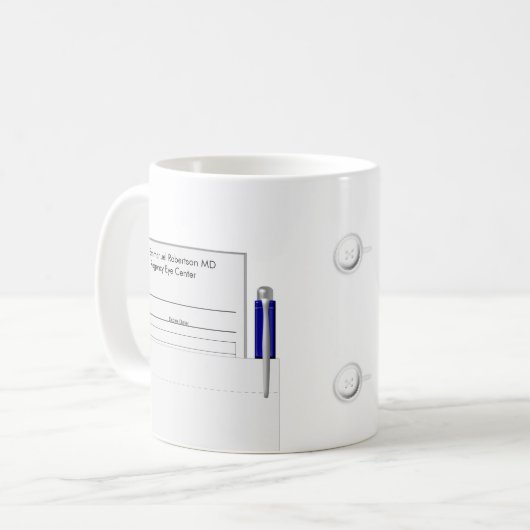 Augenheilkunde-oder Optometrie-Karriere Kaffeetasse (Vorderseite Links)