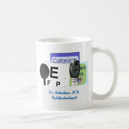 Augenheilkunde-oder Optometrie-Karriere Kaffeetasse
