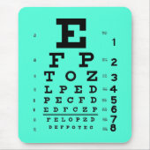 Augenheilkunde-Optometrie-medizinisches Mousepad (Vorne)