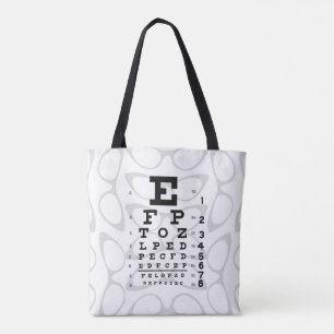 Augenheilkunde-Pop-Kunst-Retro Tasche
