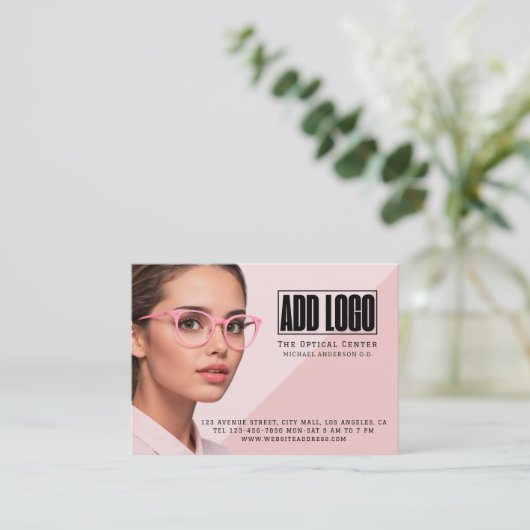 Augenheilkunde Visitenkarte (Stehend Vorderseite)