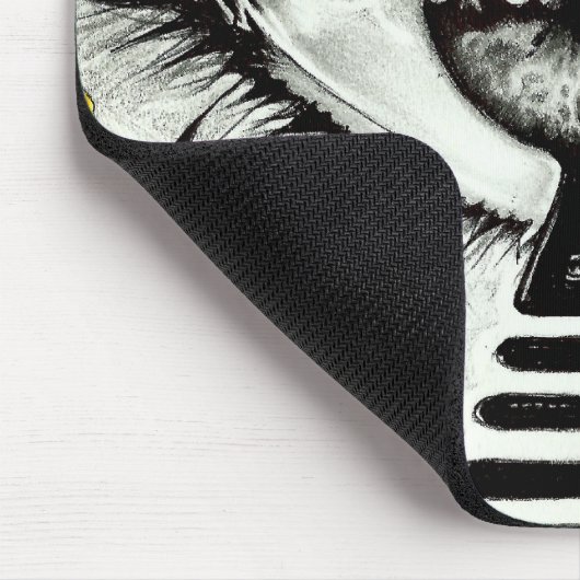 Augenherzkunst Mousepad (Ecke)