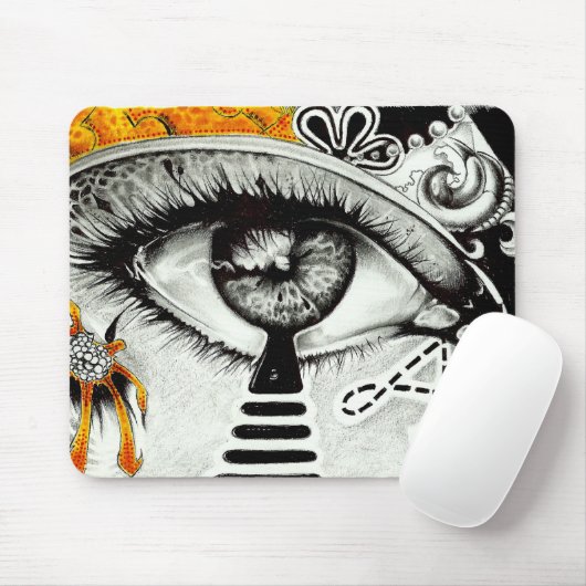 Augenherzkunst Mousepad (Mit Mouse)