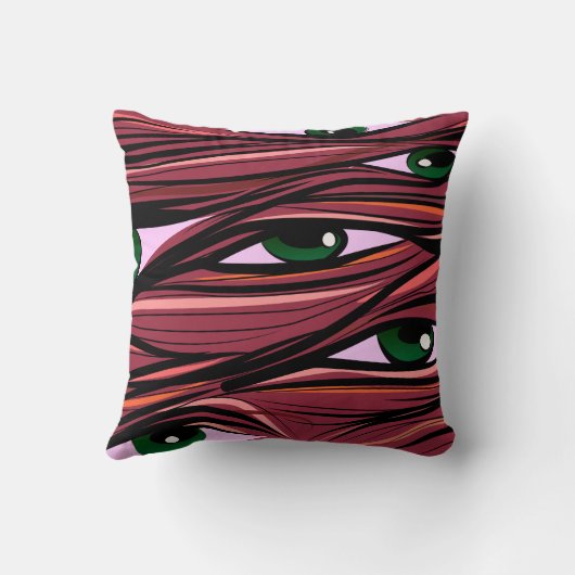 Augenhorn Kissen (Rückseite)