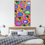 Augenklappe Leinwanddruck (Insitu (Schlafzimmer))
