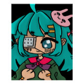 Augenklappe Poster (Vorderseite)