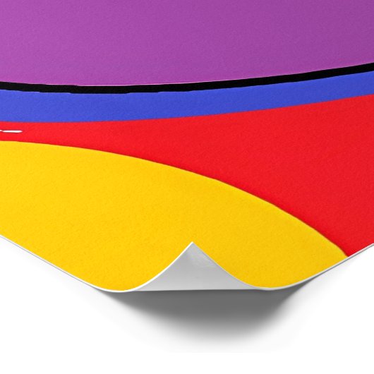 Augenklappen-Patch Poster (Ecke)