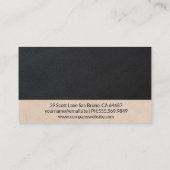 Augenklinik Visitenkarte (Rückseite)