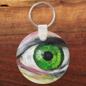 Augenkunstmalerei Schlüsselanhänger (Rückseite)
