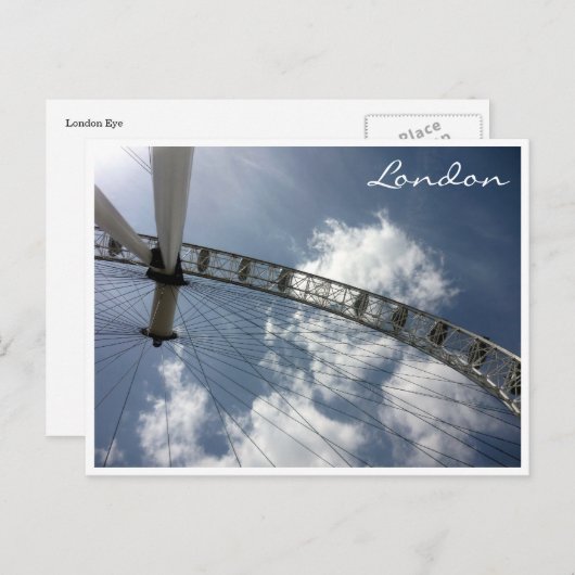 Augenlände Postkarte (Vorne/Hinten)