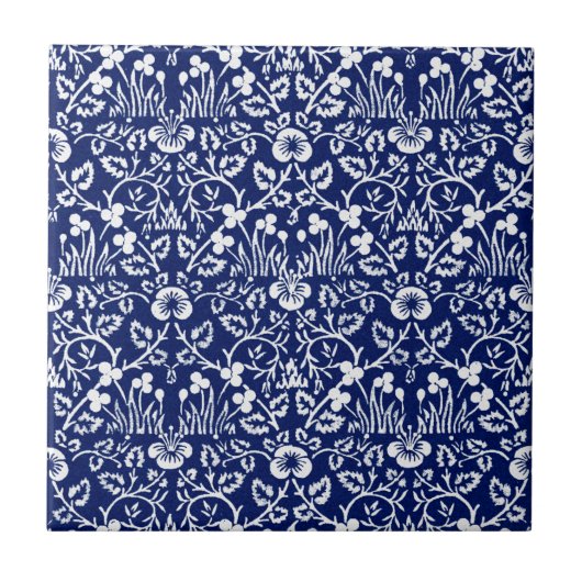 Augenlicht-Muster, William Morris Fliese (Vorderseite)
