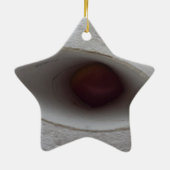 Augenloch, aus Papier Keramik Ornament (Hinten)