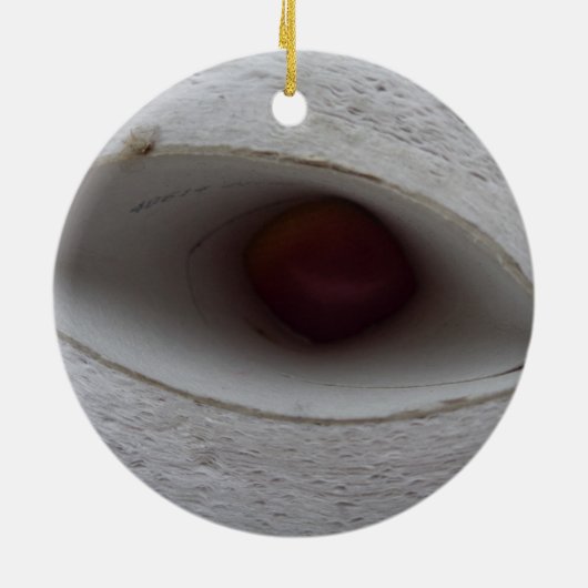 Augenloch, aus Papier Keramikornament (Hinten)