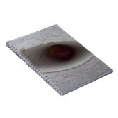 Augenloch, aus Papier Notizblock (Rechte Seite)